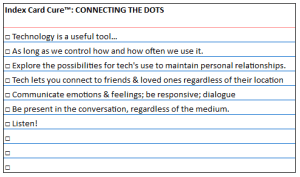 ICC connecting the dots
