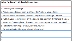40 day challenge ICC