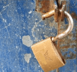 broken lock