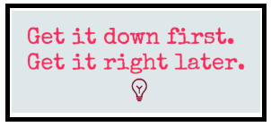 Write first, right later.png