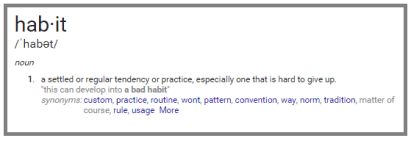 habit