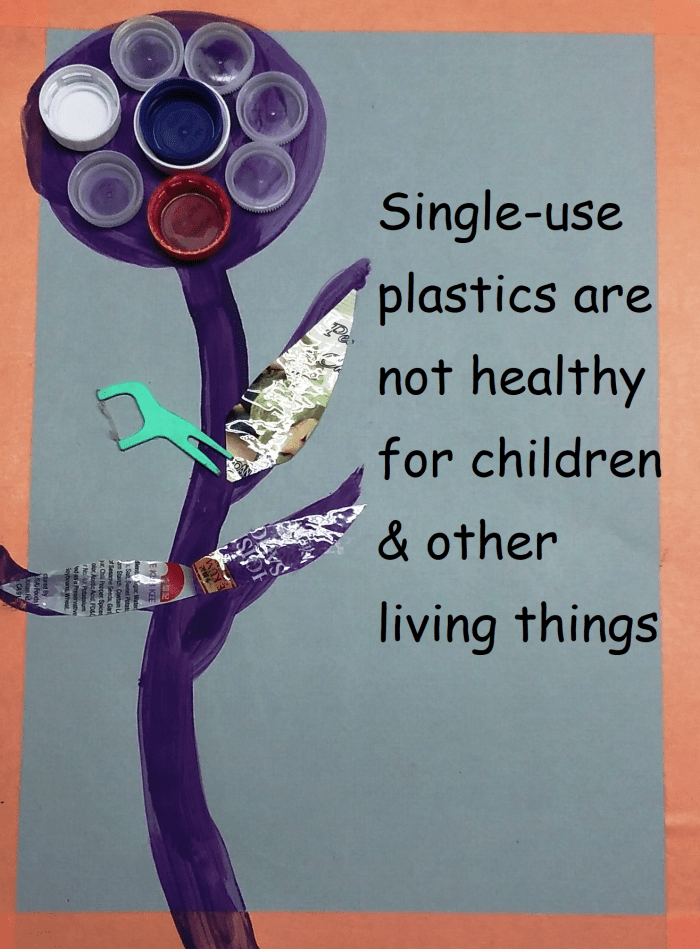 plastic flower words